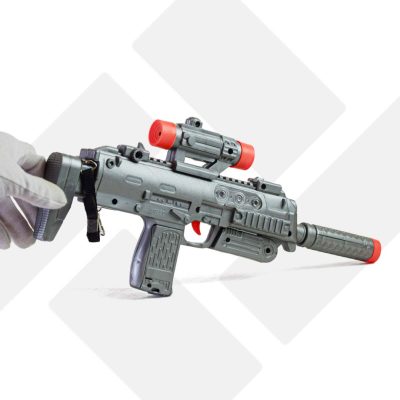 تفنگ یوزی باطری خور 3501 سلفونی آوا (60)