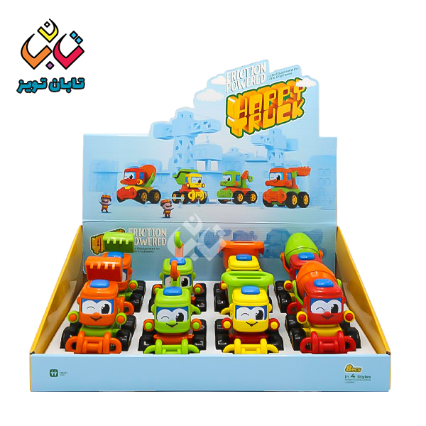 ماشین راهسازی هپی تراک قدرتی 93006 تریتی (8)(80)