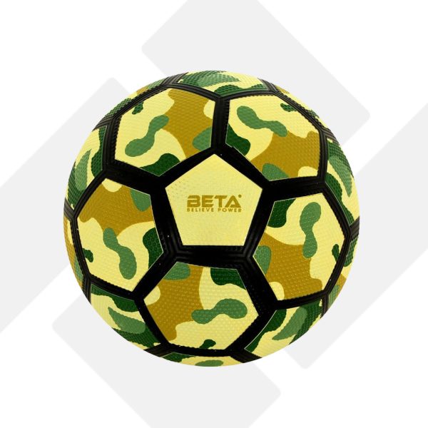 توپ فوتبال ارتشی لاستیکی نمره 4 بتا (50)