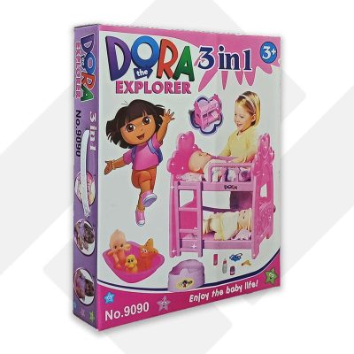 تخت 2طبقه 3×1 کوچک 9090 دورا (7)