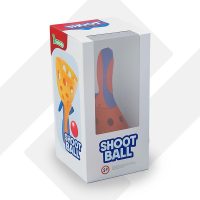 شوتبال 2 نفره توری فرفره های رنگی