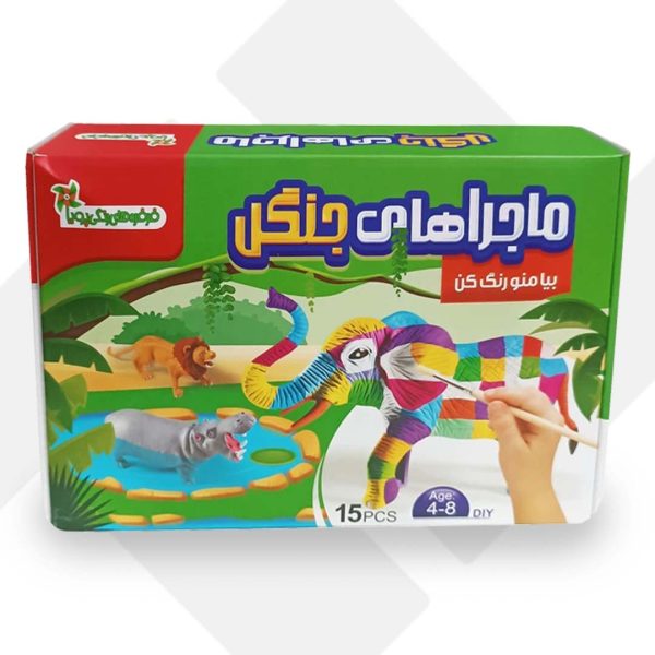 رنگم کن ماجرای جنگل فرفره های رنگی