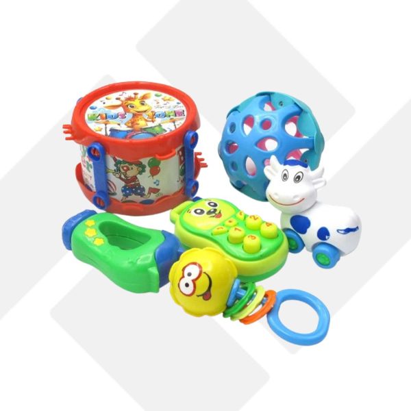 جغجغه کوچک 6 تکه پارس (42)