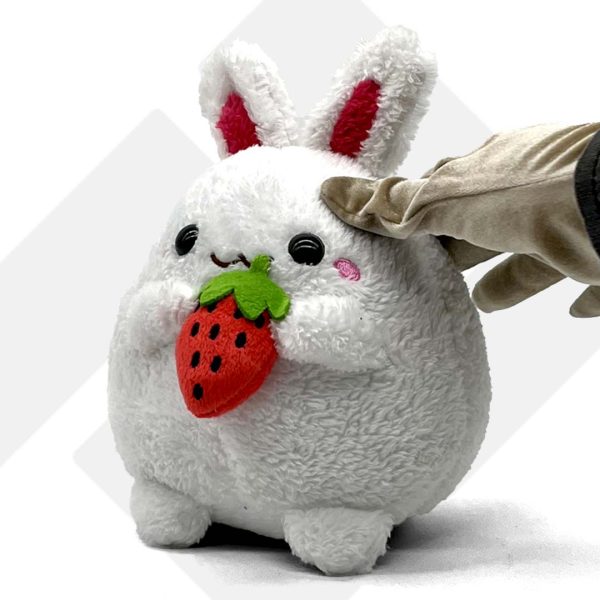 عروسک خرگوش تپل سفید و سیاه (15)