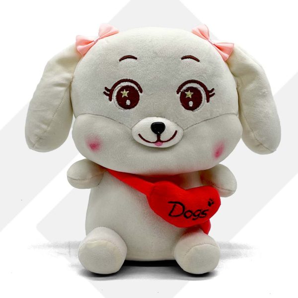 عروسک سگ نانو کیف قلبی (6)