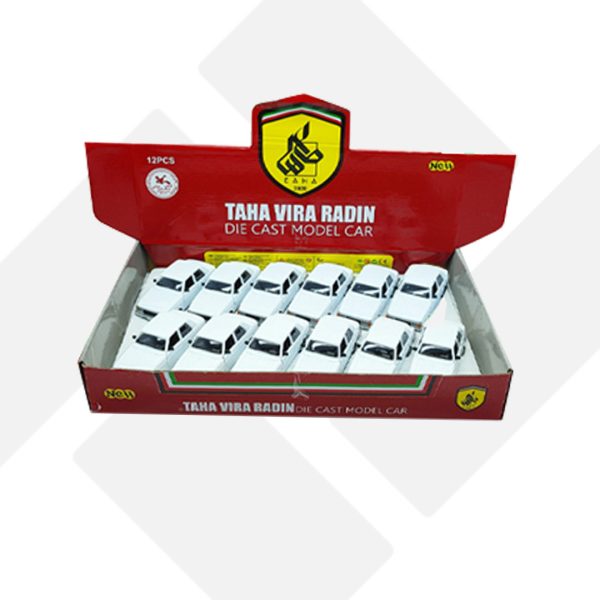 ماشین فلزی پیکان (همه استند سفید) 1504W طاها (12)(144)